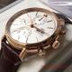 2017 Replica IWC Portofino Chronograph Watch Rose Gold White Dial Brown Leather (3)_th.jpg